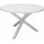 Table d'extrieur ronde blanche Scottsdale 112 cm