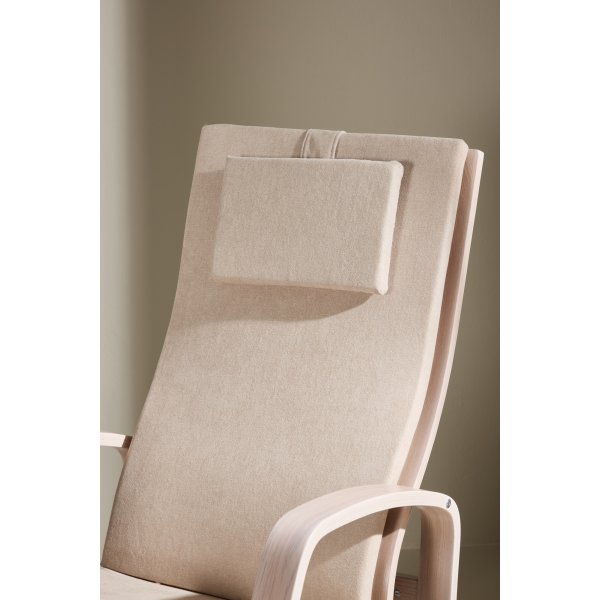 Grötö loungestol - Beige/Whitewash Grötö loungestol - Beige/Whitewash