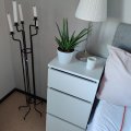 Kundbild Box byrå 3 lådor - Vit