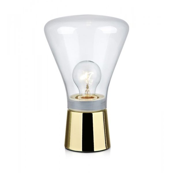 Jack Bordslampa - Mssing/Klarglas