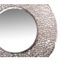 Organic spegel 81 cm - Nickel