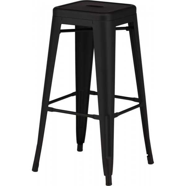 Tabouret de bar Tempe - Noir Tabouret de bar Tempe - Noir