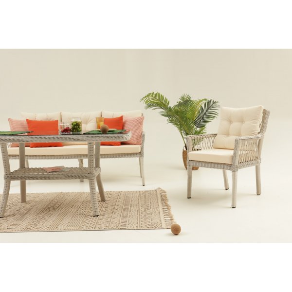 Pure loungegrupp 3 - Cream