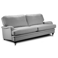 Howard Oxford 3-sits soffa 215 cm - Grå Howard Oxford 3-sits soffa 215 cm - Grå