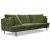 Smilla 3-sits soffa - Mrkgrn Chenille