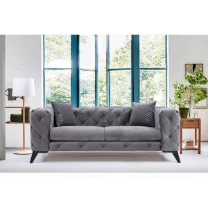 Como 2-sits soffa - Antracit