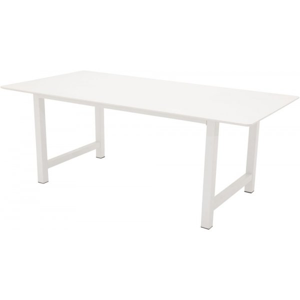 Gllivare matbord 220 cm - Vit