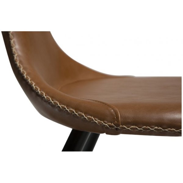 Chaise de salle  manger Flair - Marron clair vintage