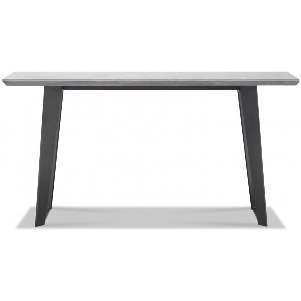 Ghost consoletafel 150 cm met betonnen blad