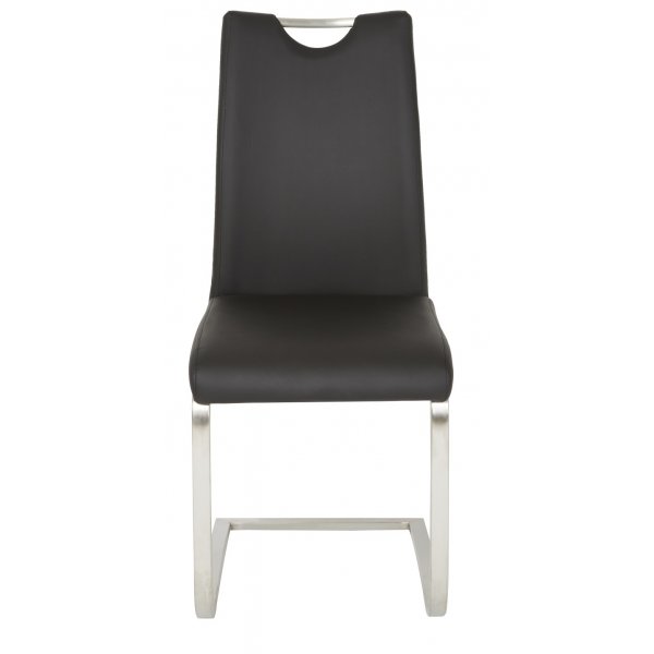 Bob Steel stol - Svart PU