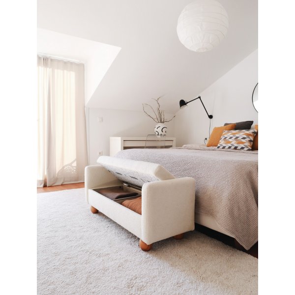 Banc Teddy - Blanc Banc Teddy - Blanc