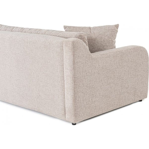 Canapé divan latéral gauche - Gris clair Canapé divan latéral gauche - Gris clair