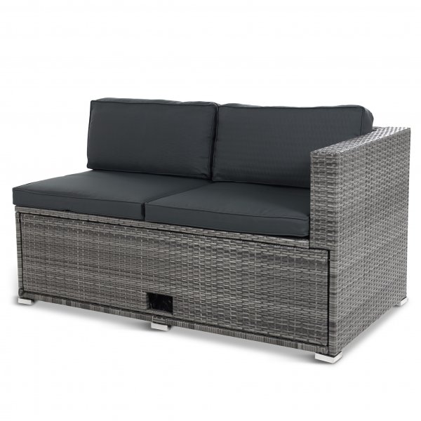 Loungeset Lervik - Grå konstrotting Loungeset Lervik - Grå konstrotting