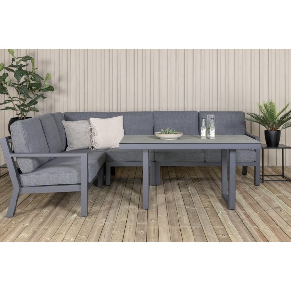 Salon Barcelona groupe 1 - Gris Salon Barcelona groupe 1 - Gris