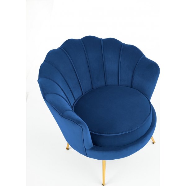Fauteuil Aromati - Bleu/or Fauteuil Aromati - Bleu/or