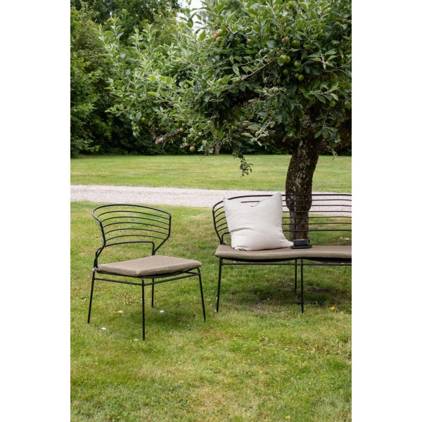 Groupe de canapés Milano - Noir/Beige sable Groupe de canapés Milano - Noir/Beige sable