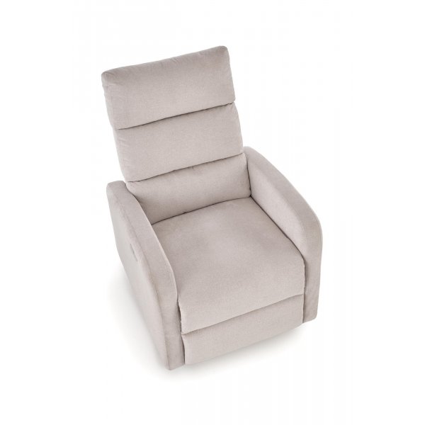 Ljusbeige Reclinerftlj elektrisk