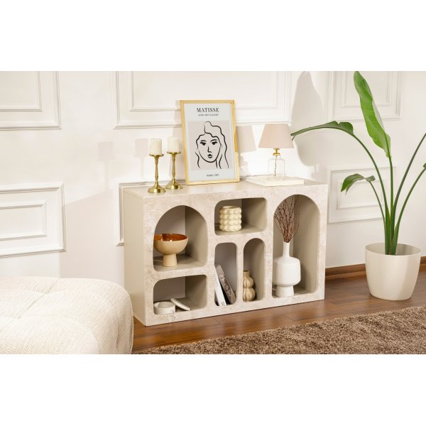 Etagère Liva L: 120 cm - Travertin Etagère Liva L: 120 cm - Travertin