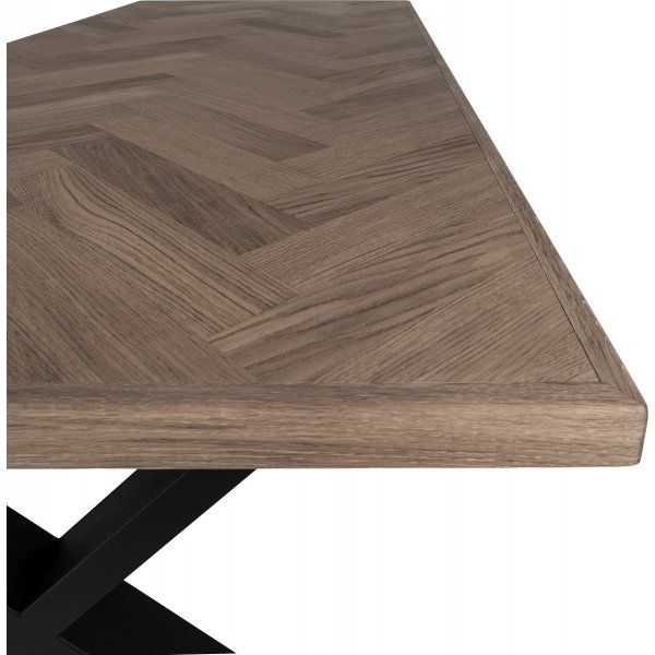 Bordeaux matbord 200 x 95 cm - Rökt ek Bordeaux matbord 200 x 95 cm - Rökt ek