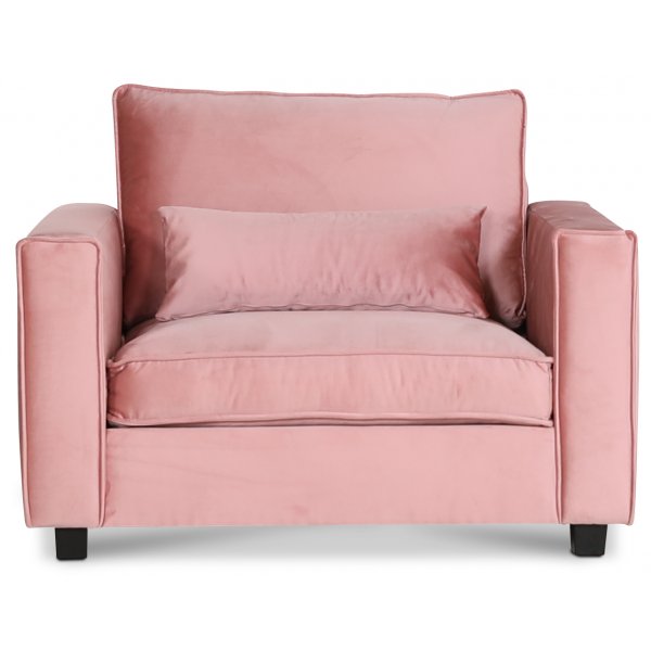 Adore 1,5-sits fåtölj - Dusty pink (Sammet) Adore 1,5-sits fåtölj - Dusty pink (Sammet)