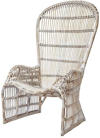 Riviera f�t�lj - Vit rotting