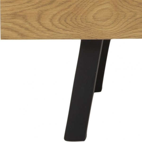 Mallow skåp - Ek/svart Mallow skåp - Ek/svart