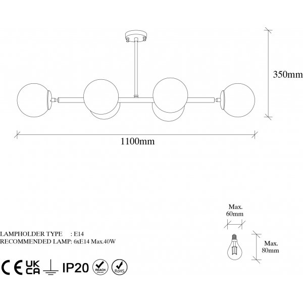 Plafonnier à facettes 10501 - Vintage/blanc Plafonnier à facettes 10501 - Vintage/blanc