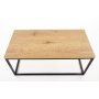 Fallon soffbord - Ek/svart