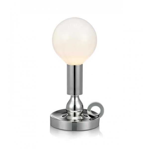 History Bordslampa - Krom/Opal