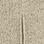 Patricia matstol - Beige boucl/matt svart