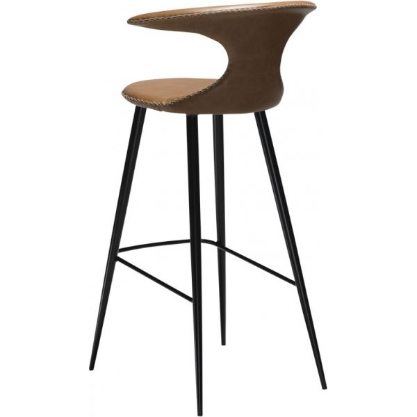 Flair barstol i Brunt läder SH 77 cm Flair barstol i Brunt läder SH 77 cm