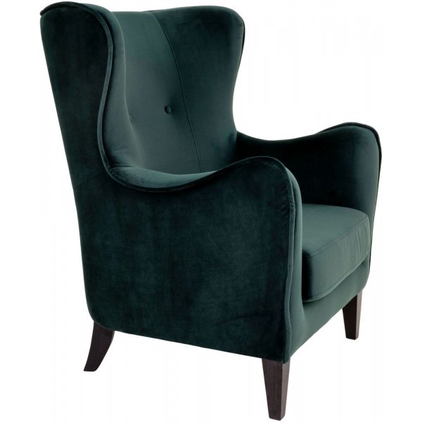 Fauteuil Campo - Vert foncé/noir Fauteuil Campo - Vert foncé/noir