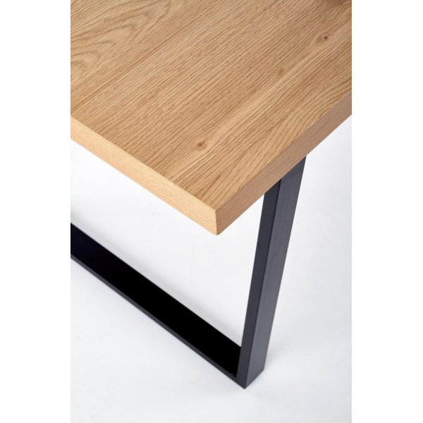 Gentofte matbord 160 cm - Ek/svart Gentofte matbord 160 cm - Ek/svart