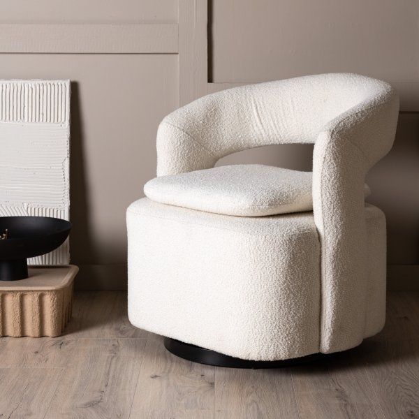 Fauteuil Laurier - Blanc Fauteuil Laurier - Blanc