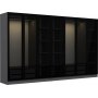 Cavolo garderob 315 x 52 x 210 cm, variant B - Antracit