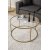 Table basse Spree 80 cm - Or