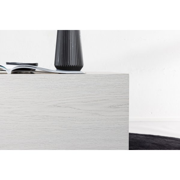 Table basse York 80 x 60 cm - Chaux