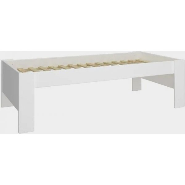 Voor kinderen eenpersoonsbed 90 x 200 cm - Zuiver wit