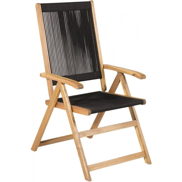 Little John positionsstol - Svart/Natur