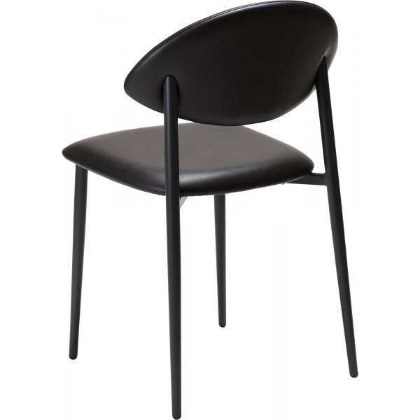 Chaise de salle à manger Tush - PU noir Chaise de salle à manger Tush - PU noir