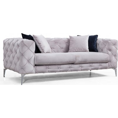 Como 2-sits soffa - Ljusgr