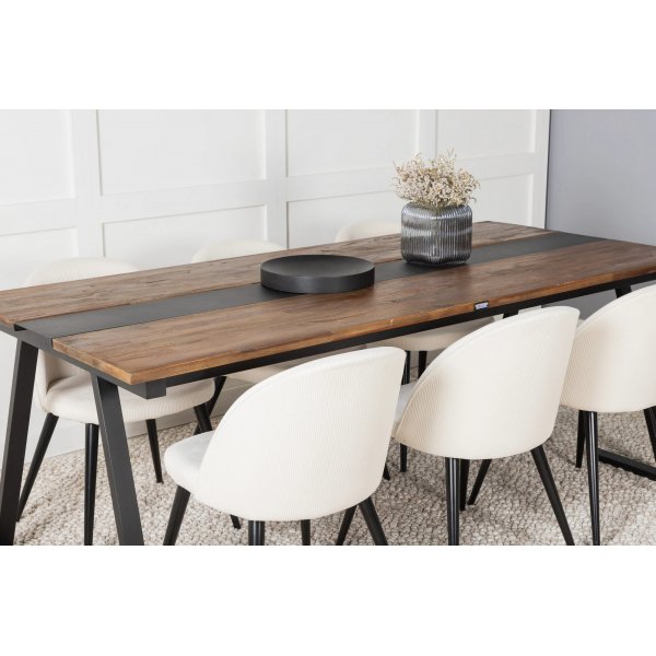 Table à manger César 200 cm - Teck Table à manger César 200 cm - Teck