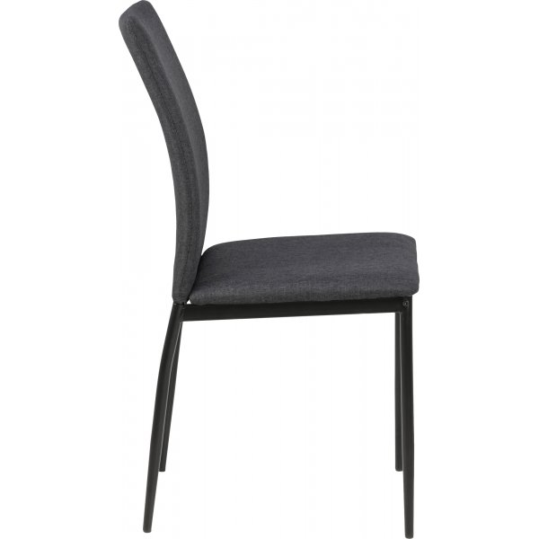 Chaise de salle à manger Demina - Gris foncé Chaise de salle à manger Demina - Gris foncé