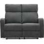 Montana elektrisk 2-sits reclinersoffa - Gr tyg