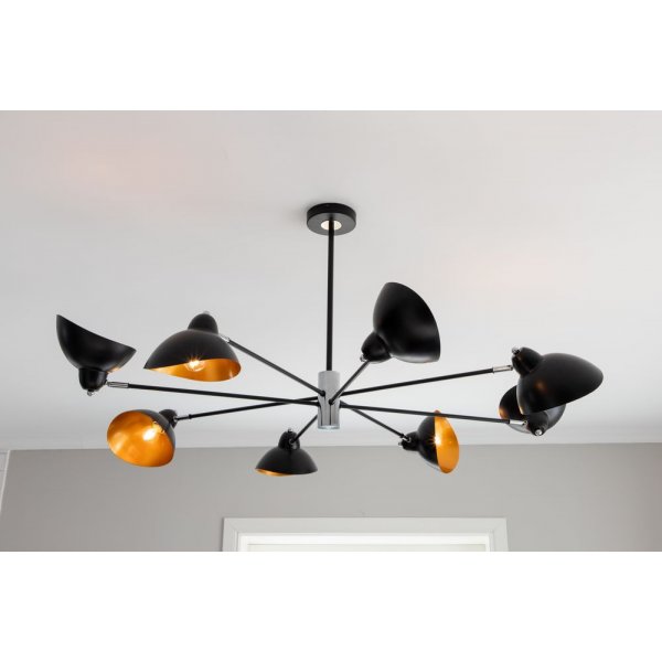 Karby Taklampa - Svart/koppar Karby Taklampa - Svart/koppar