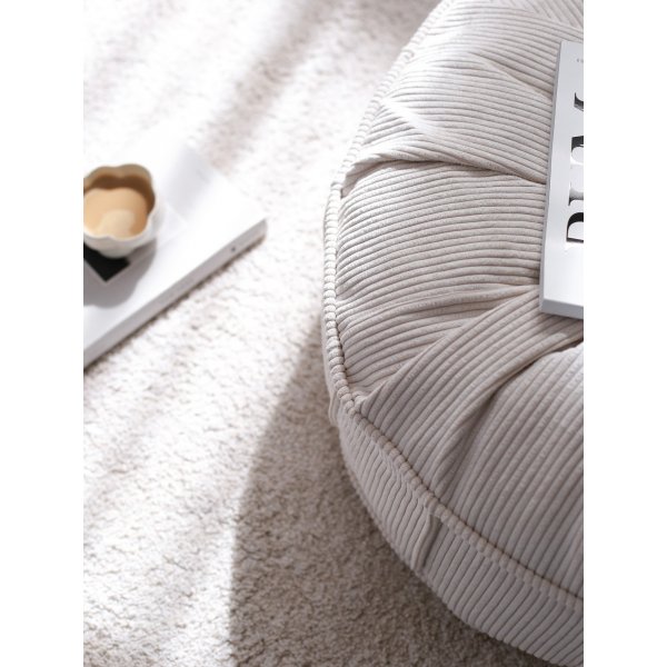 Pouf Vintage - Blanc