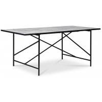 Portland matbord 180 cm - Marmor/svart Portland matbord 180 cm - Marmor/svart