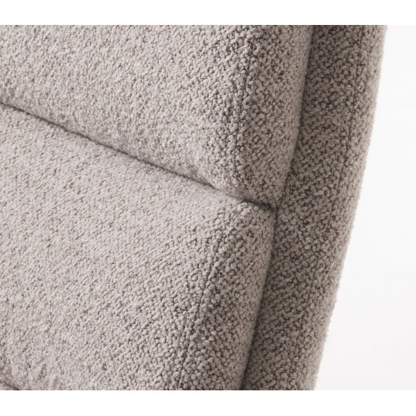 Fauteuil inclinable avec repose-pieds Manitoba - Taupe Fauteuil inclinable avec repose-pieds Manitoba - Taupe