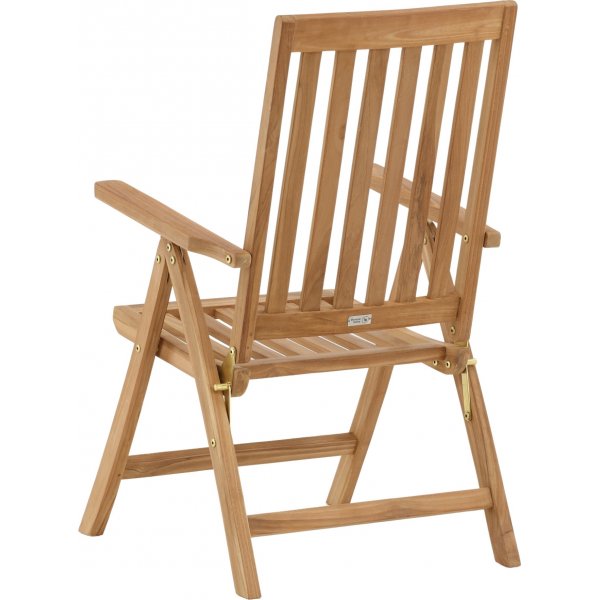 Positionsstol teak - Salt