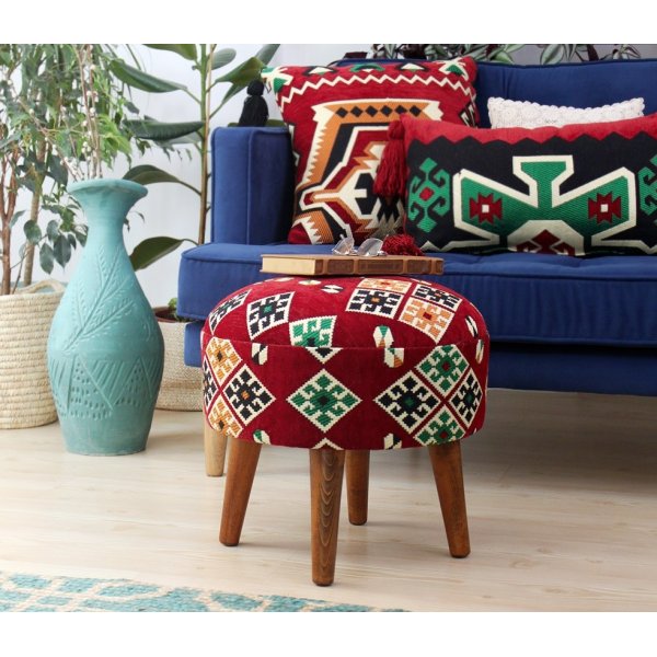 Melik sittpuff 2 - Flerfärgad Melik sittpuff 2 - Flerfärgad